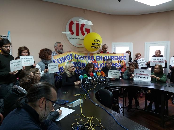 Familiares do CAPD de Ourense reclaman unha xestión directa da Xunta 