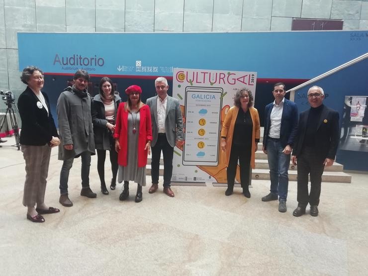 Presentación en Pontevedra do Culturgal 2019. 