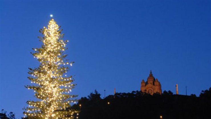 Árbore de Nadal en Viana do Castelo 