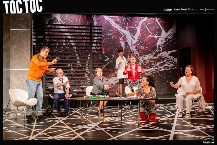 O Teatro Afundación de Vigo acolle este fin de semana a representación da comedia 'Toc toc'. AFUNDACIÓN 