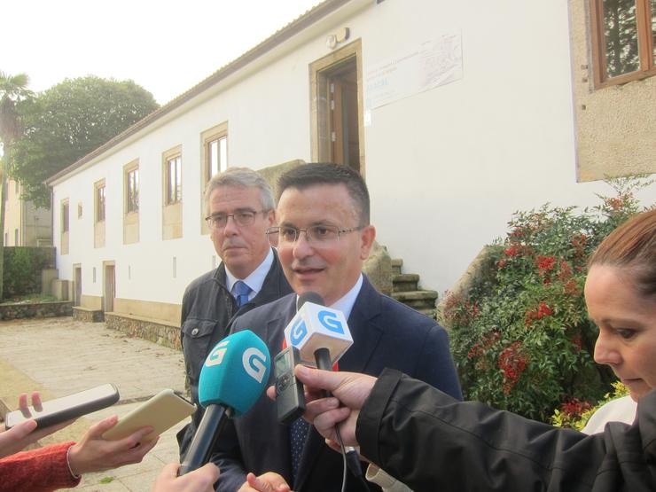 O conselleiro de Medio Rural, José González.