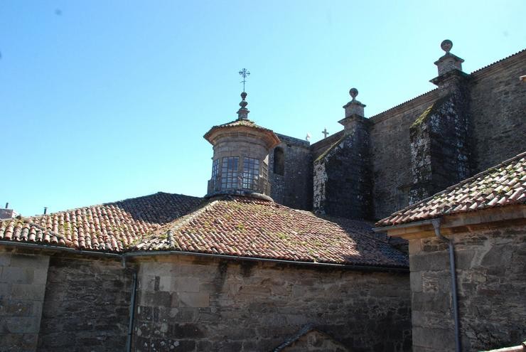 Cubertas da igrexa de San Martiño Pinario. CONSORCIO DE SANTIAGO - Arquivo / Europa Press