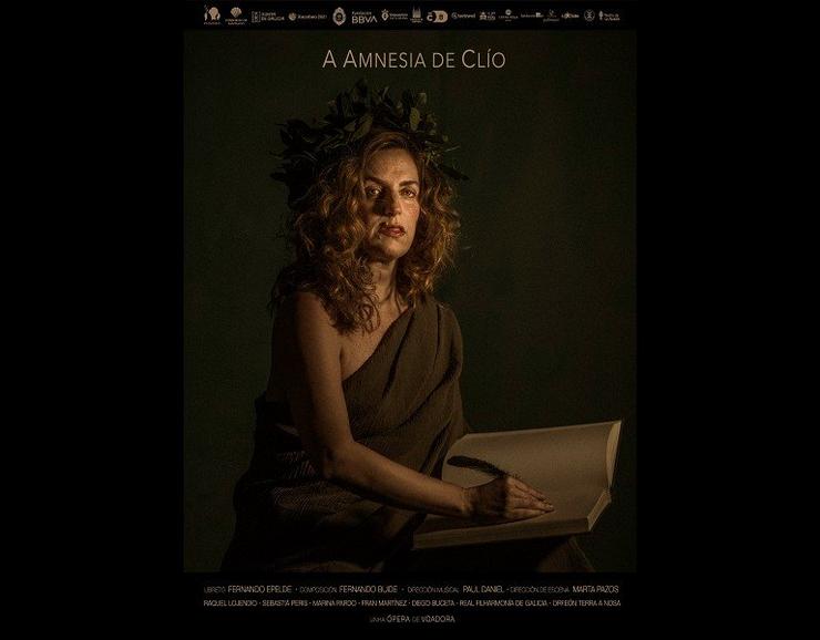 Cartel da ópera "A amnesia de Clío"