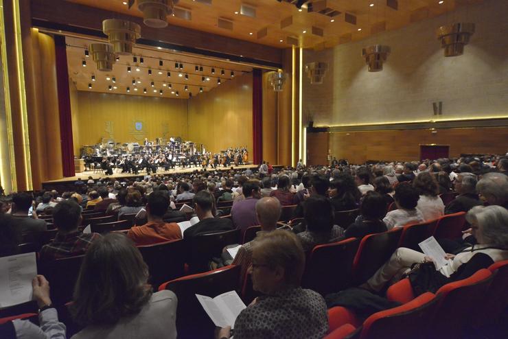 A Real Filharmonía de Galicia celebra o seu tradicional concerto da noite de Reyes baixo a batuta de Geoffrey Stiles.. REAL FILHARMONÍA DE GALICIA / Europa Press