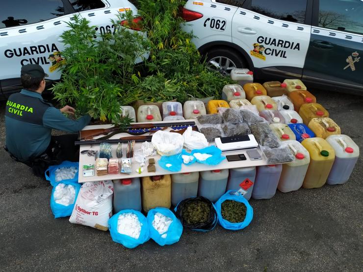Desarticulado un clan familiar de Vilanova de Arousa. GARDA CIVIL 