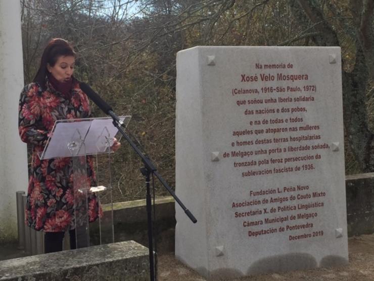 Monumento a Pepe Velo en Melgaço 