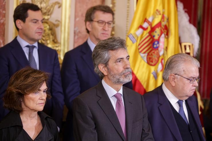 Feijóo, o pasado venres no aniversario da Constitución. Ricardo Rubio - Europa Press 