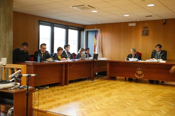 Xuízo polo asasinato de Ana Enjamio  na sección quinta da Audiencia Provincial de Pontevedra, con sede en Vigo.. Marta Vázquez Rodríguez - Europa Press