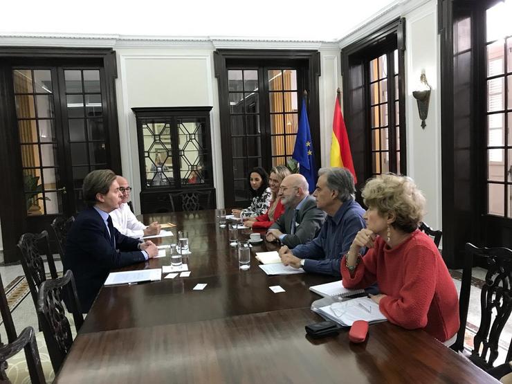 O director xeral de Relacións Exteriores e coa UE, Jesús Gamallo, nunha visita a Cuba. XUNTA DE GALICIA
