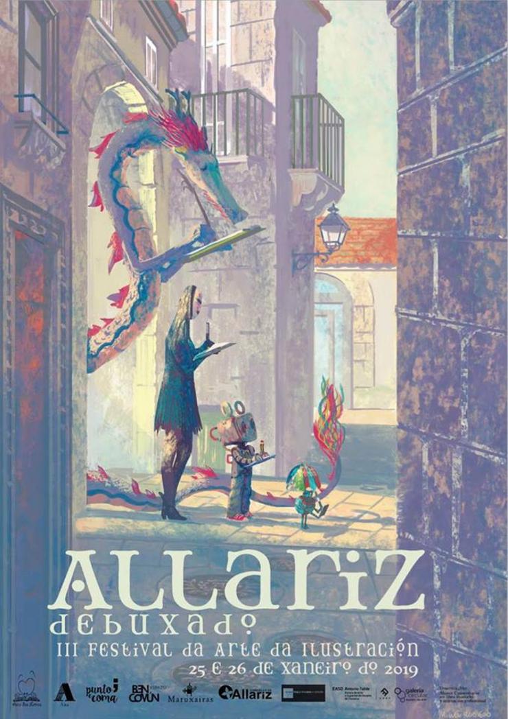Cartel oficial 'Allariz Debuxado'