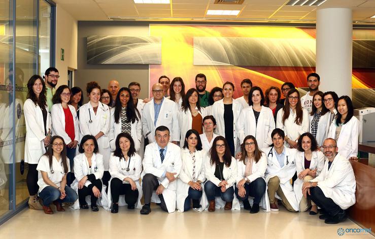 Equipo de traballo do Grupo de Oncoloxía Médica Traslacional do Instituto de Investigación Sanitaria de Santiago 