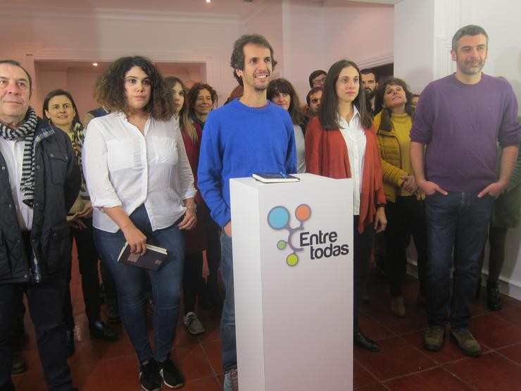 David Bruzos lidera a candidatura ao Consello dás Mareas 'Entre todas'. EUROPA PRESS - Arquivo 