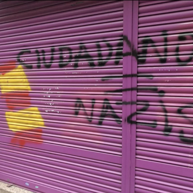 Pintada nazi e fascista 