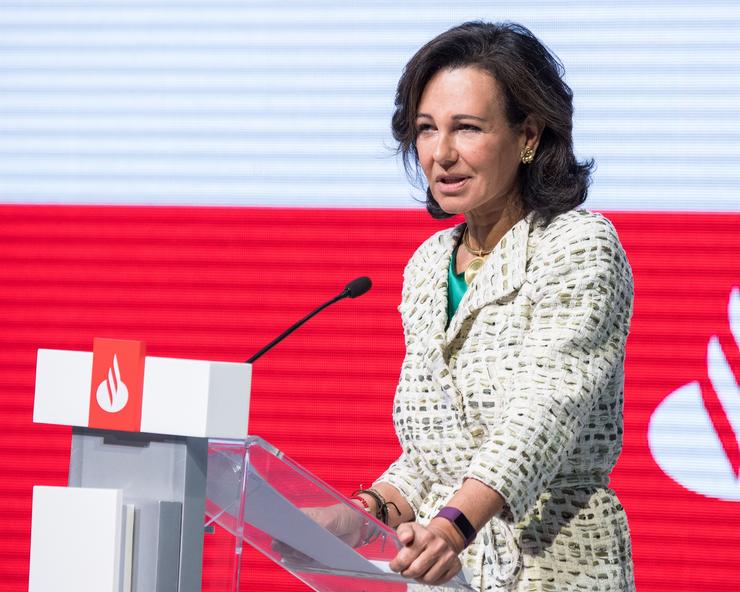 Ana Botín, presidenta Banco Santander. BANCO SANTANDER - Arquivo