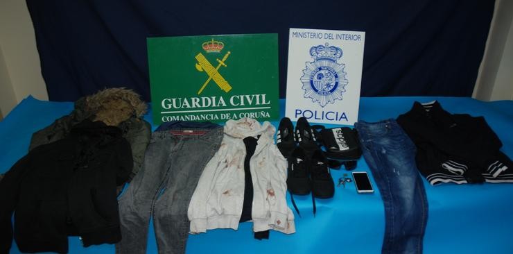 Detido un home por varios atracos ocorridos na provincia da Coruña .. GARDA CIVIL E POLICÍA NACIONAL / Europa Press