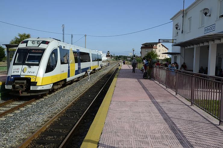 Estación de tren de Ribadeo / Xornal da Mariña.