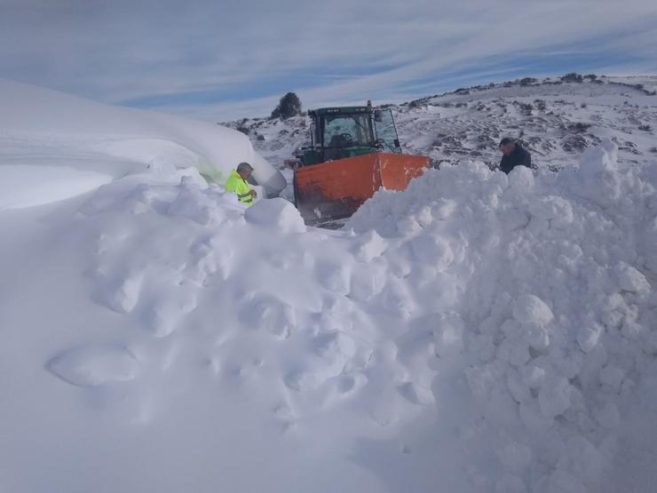 Dispositivo de inverno na rede viaria da provincia de Lugo. DEPUTACIÓN DE LUGO 