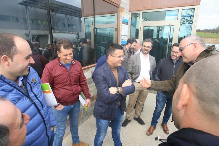 Visita do conselleiro de Medio Rural á Cooperativa Aira de Taboada / Xunta.