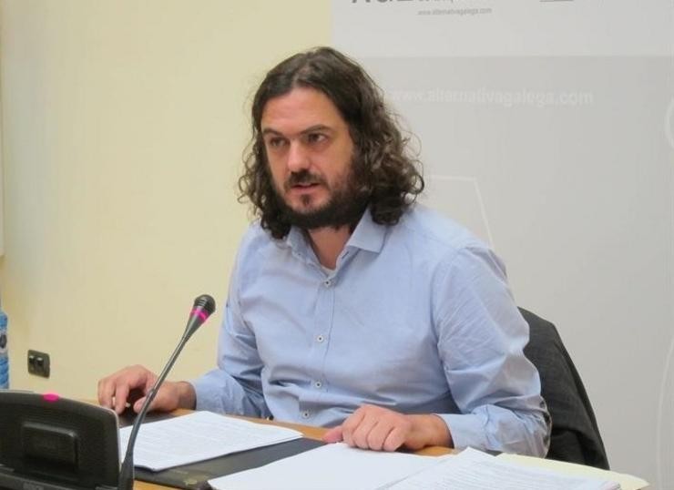 O coordinador de Anova e deputado de En Marea, Antón Sánchez. EUROPA PRESS - Arquivo