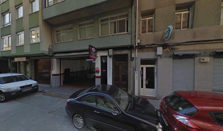 Número 15 da rúa Perú, na Coruña / Google.