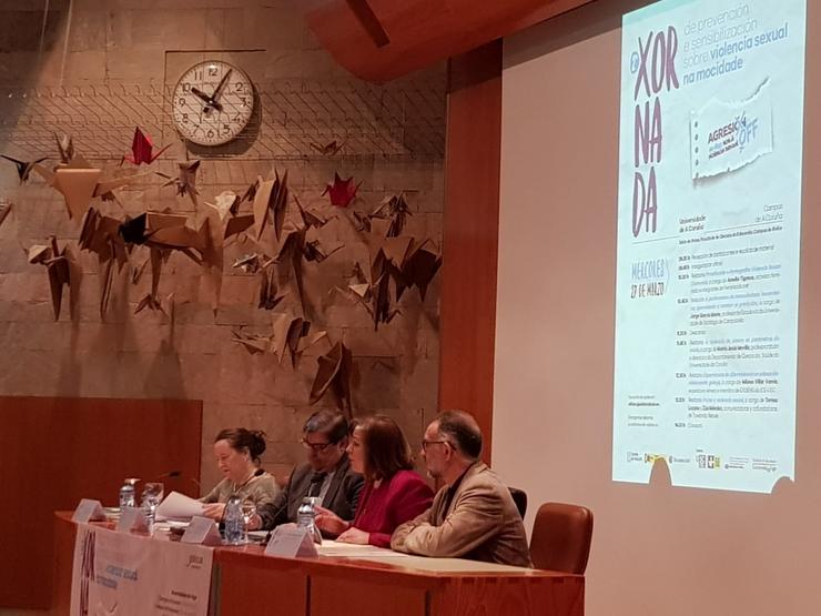 Xunta e universidades galegas colaboran para visibilizar a violencia sexual en. CONSELLERIA DE PRESIDENCIA / Europa Press