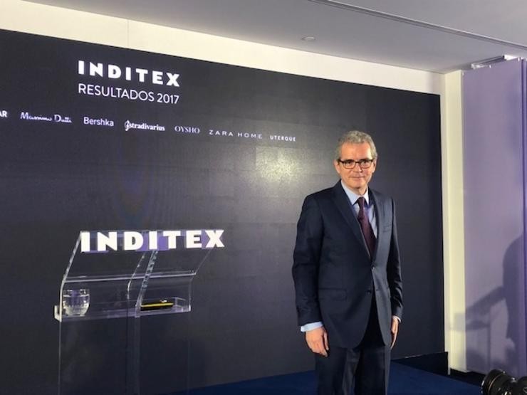 Pablo Isla, presidente de Inditex. EUROPA PRESS - Arquivo