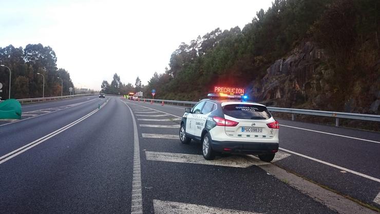 Vehículo da Garda Civil 