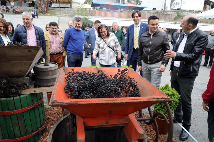 Medio Rural pon en valor os viños da Ribeira do Ulla dentro da denominación de orixe Rías Baixas. XUNTA DE GALICIA / Europa Press