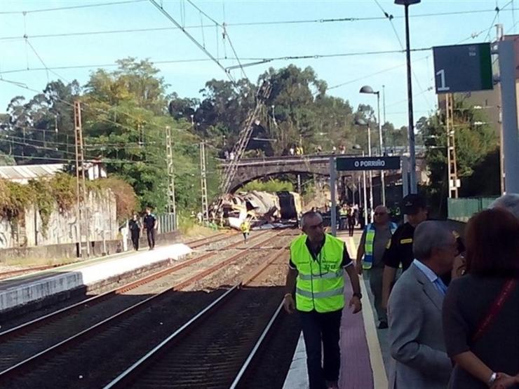 O SEMAF lamenta que o informe sobre o accidente de tren no Porriño volva pór o foco "só" no maquinista. EUROPA PRESS-PAULA XUSTO / Europa Press