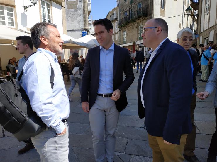 García Egea pide aglutinar o voto no PP na súa visita a Santiago de Compostela 