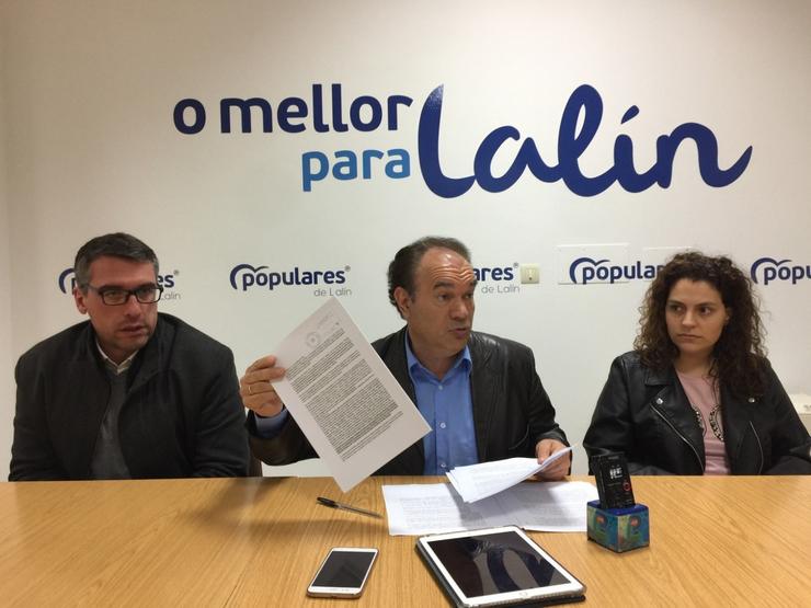 O PP denuncia ao alcalde de Lalín por supostamente favorecer a un concelleiro e Cuíña censura a 'manobra electoralista'. PP DE LALÍN 