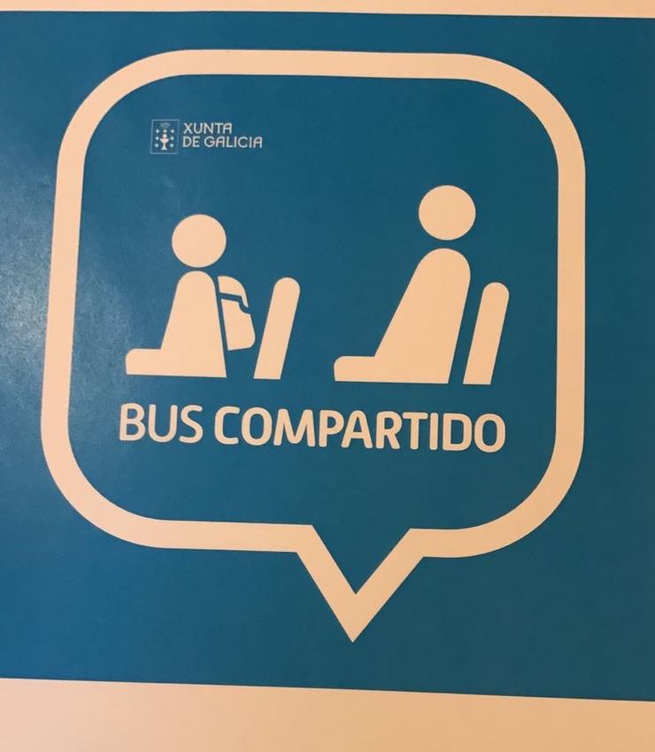 Logo de 'Bus compartido' da Xunta. EUROPA PRESS - Arquivo 