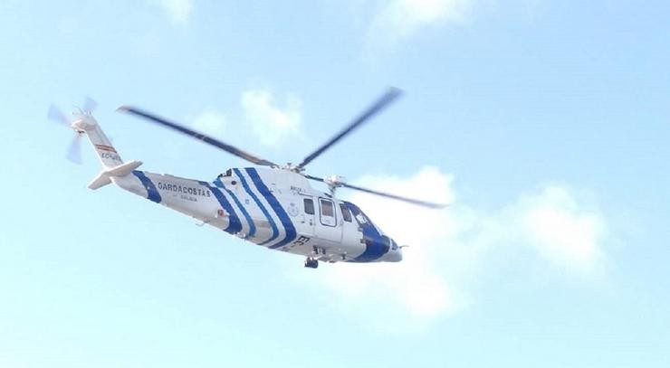 Helicóptero Salvamento Marítimo.  SALVAMENTO MARÍTIMO