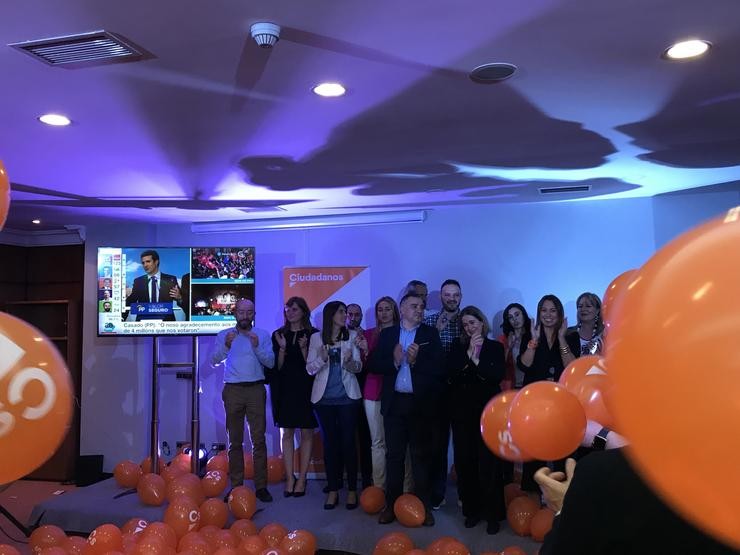 Rolda de prensa electoral de Cs 