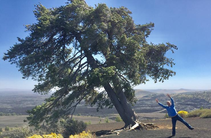 Nos Craters of the Moon, fun polo vento e vin polo aire