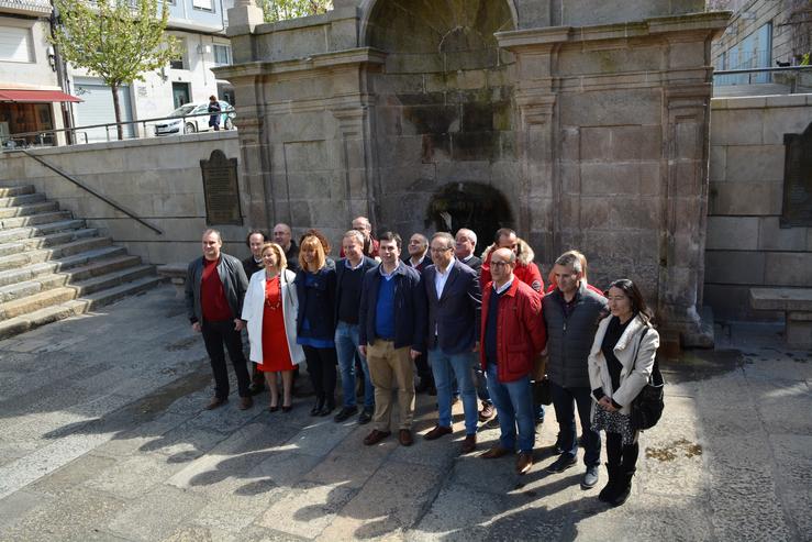 Gonzalo Caballero destaca o compromiso de Rodríguez Villarino coa política en Ourense 
