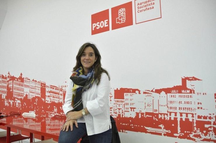 Inés Rey, alcaldesa da Coruña / @fitoferreiro /mundiario