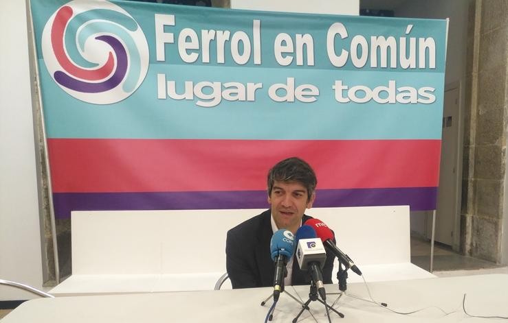 Suárez, candidato de Ferrol en Común / Europa Press / Europa Press