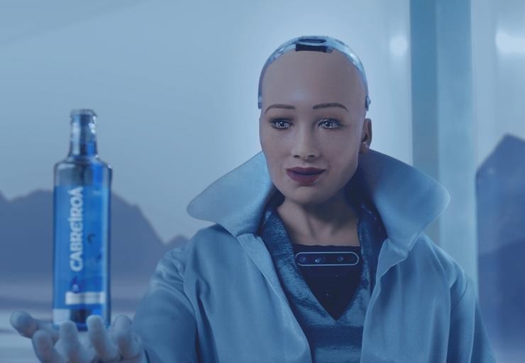 Os robots humanoides pásanse á publicidade no Mobile World Congress. CABREIROÁ - Arquivo