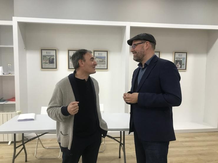 Os alcaldes de Teo e Santiago 
