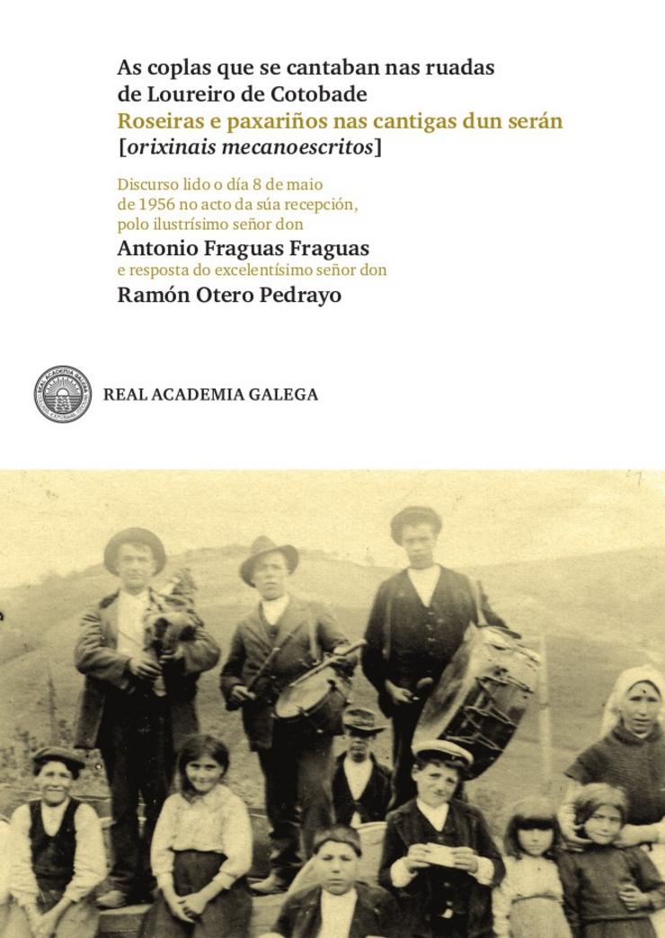 A RAG publica o discurso de ingreso de Antonio Fraguas na institución. RAG / Europa Press