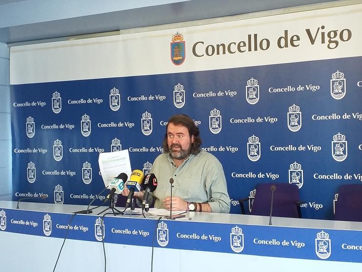Marea de Vigo reclamará ter grupo municipal propio, a pesar de que o regulamento do pleno esixe polo menos 3 edís. PAULA XUSTO-EUROPA PRESS / Europa Press