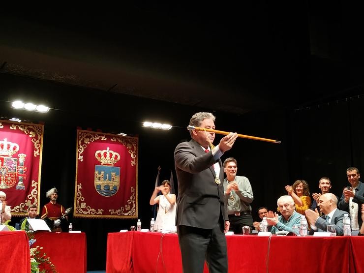  Lores, alcalde de Pontevedra co apoio do PSOE. PEDRO DAVILA-EUROPA PRESS