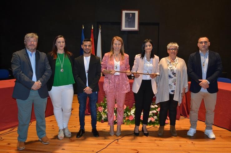 Loli Castiñeira (MS) e Verónica Tourón (PSOE) turnarán a alcaldía de Salceda de Caselas. CONCELLO DE SALCEDA DE CASELAS