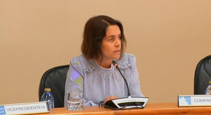 Directora da Axencia Galega da Innovación, Patricia Argerey Vilar.. PARLAMENTO DE GALICIA