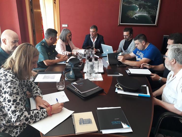 Reunión da subdelegada do Goberno na Coruña, Pilar López-Rioboo.. DELEGACIÓN DO GOBERNO DE GALICIA 