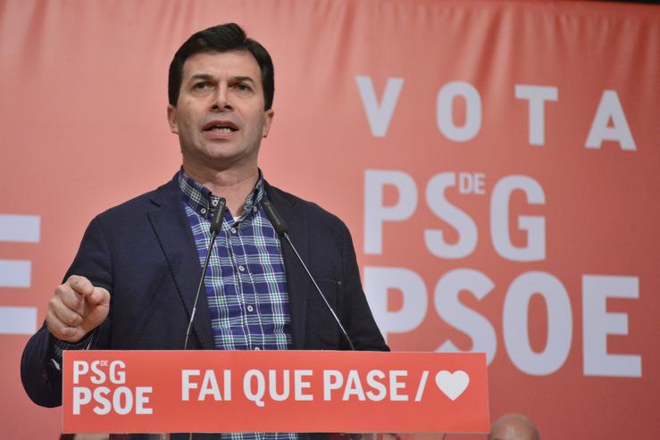 28A.- Gonzalo Caballero: 'O único voto necesario para frear á dereita e á ultradereita é o PSOE'. EUROPA PRESS - Arquivo