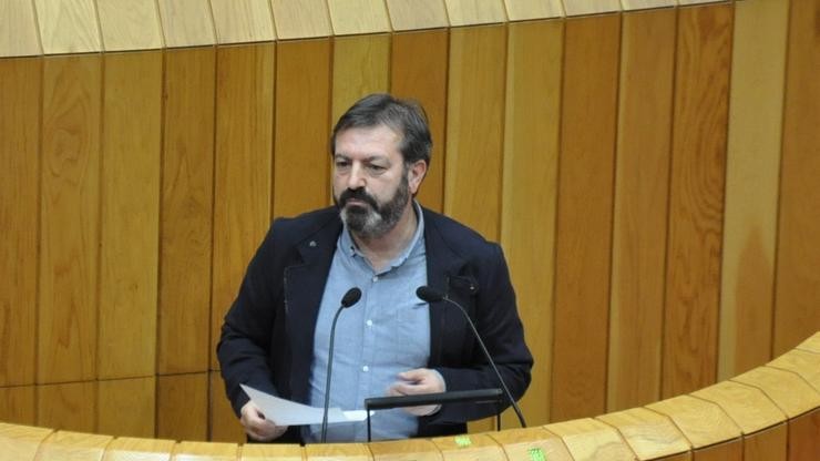 Luís Bará, no Parlamento Galego'. BLOQUE NACIONALISTA GALEGO - Arquivo