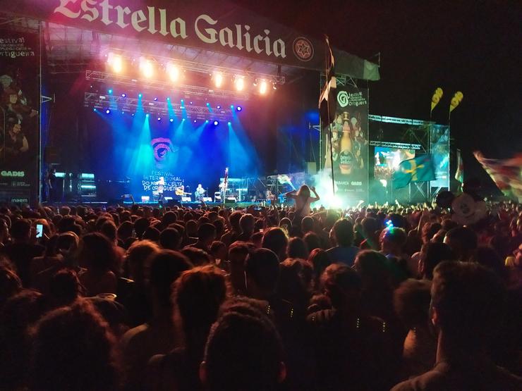 Escenario principal do Festival de Ortigueira, na súa edición do ano 2019 / Europa Press