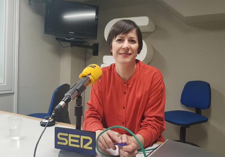 Ana Pontón, portavoz nacional do BNG, en entrevista en Radio Galicia Cadena Ser 
